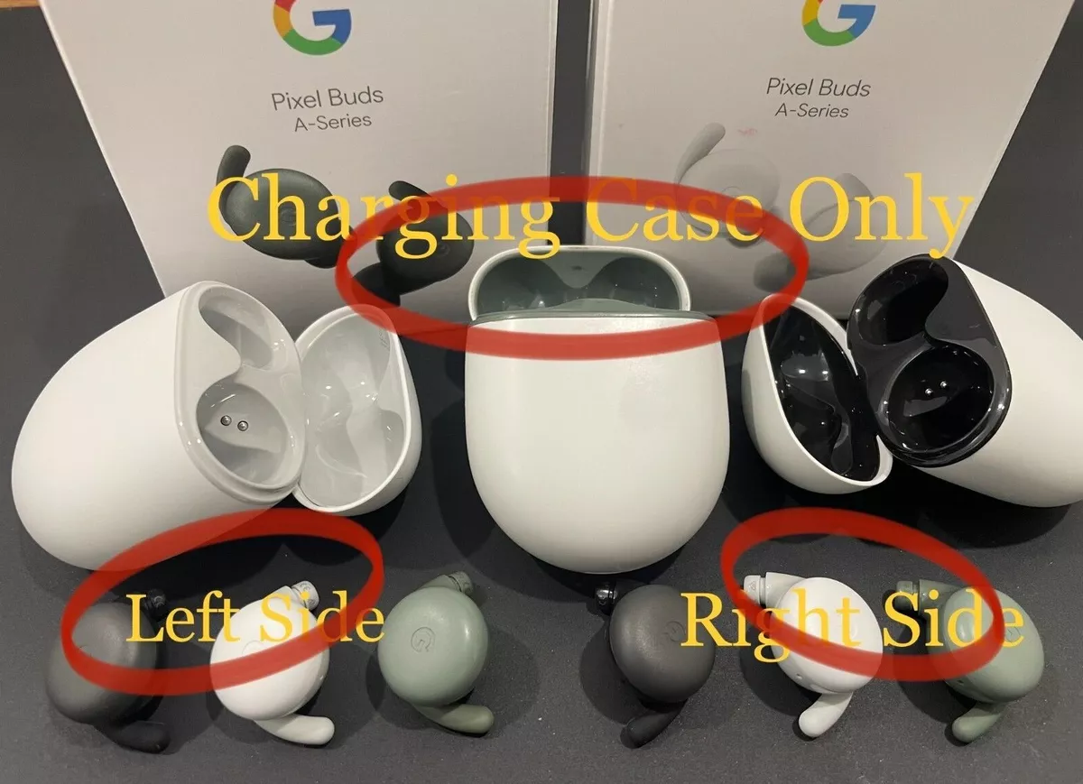 Google Pixel Buds A Series Wireless Headset LEFT/RIGHT/Charging Case  Replacement