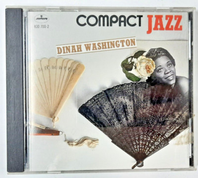 Compact Jazz by Dinah Washington (CD, Oct-1990, Verve)  pre-owned