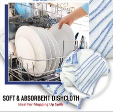 15x Jumbo Dishcloths Kitchen Large Cloths Washing Up Towels Multipack Absorbent