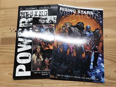RISING STARS Power Vol 2 Visitations Lot J. Michael Straczynski (Babylon 5)