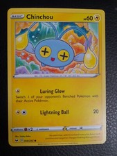 Chinchou 68/202 Sword and Shield Base Set Excellent Condition