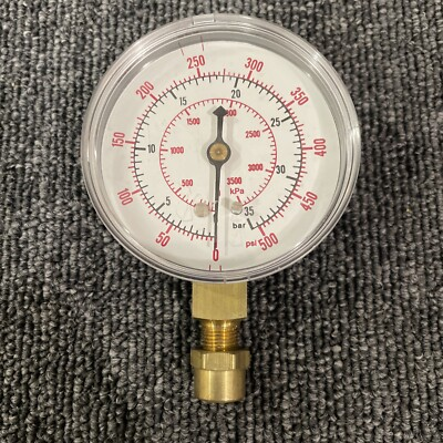 #ad #ad 500 PSI Pressure Gauge Fluoro Tech 630011 $20.00