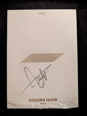 ATEEZ Golden Hour Diary ver. Jongho Signed Album | eBay