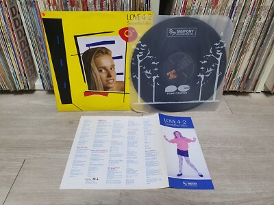 Samantha Gilles   Love 4 - 2 Korea 10 Tracks Orig LP Vinyl Insert 1990