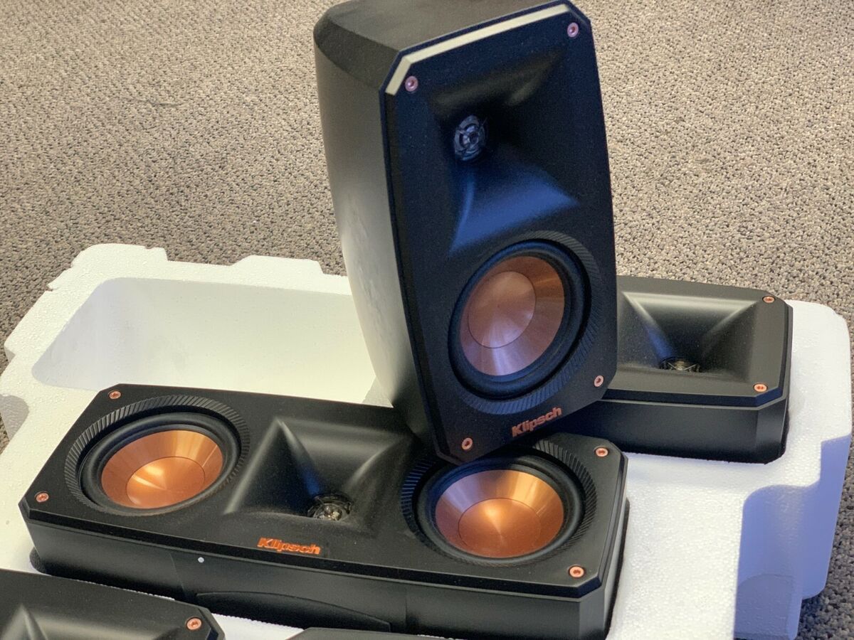 KLIPSCH REFERENCE THEATER PACK SATELLITE & CENTRAL SPEAKERS KLIPSCH REFERENCE THEATER PACK SATELLITE & CENTRAL SPEAKERS