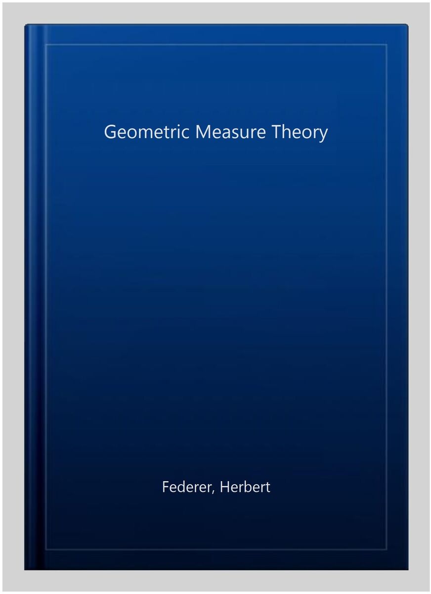 タイムセール 半額 Geometric Herbert Federer, by Paperback Theory, Measure 洋書