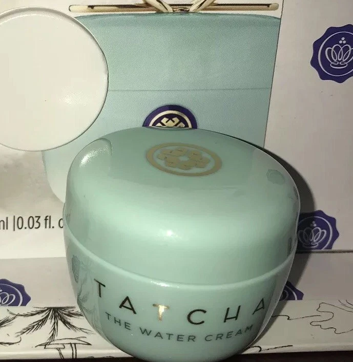 Tatcha Pore-Perfecting Moisturizer & Cleanser Duo Water Cream & Deep Cleanse Lot - Image 2 of 4