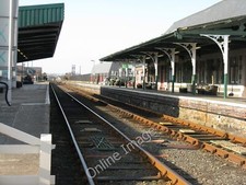 Photo 12x8 Barmouth Station Barmouth/Abermaw Looking north towards Harlec c2011