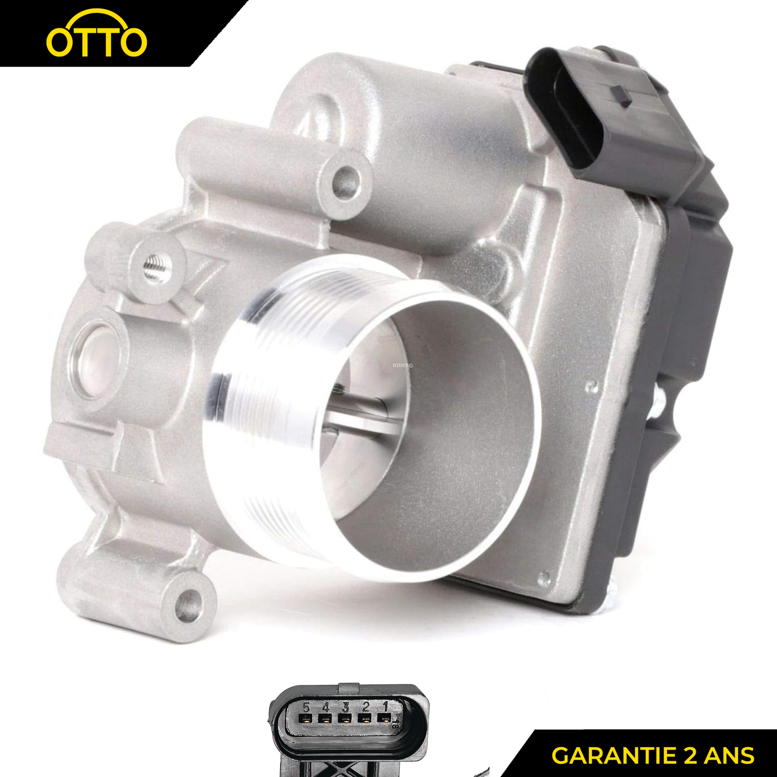 Boîtier papillon 03L128063R régulateur de flux d'air Golf VI 2.0 TDI