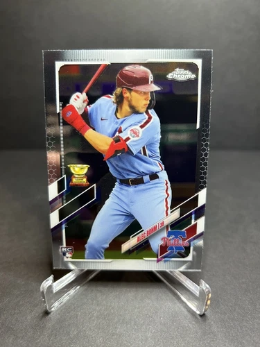 2021 TOPPS CHROME ALEC BOHM ROOKIE RC - #119 - PHILADELPHIA PHILLIES