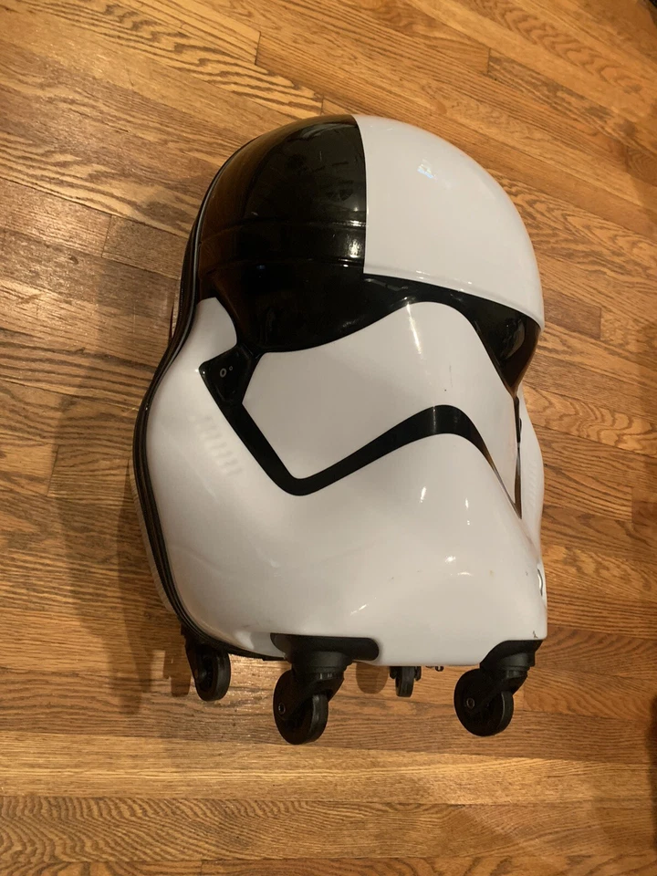 RARO EQUIPAJE STORMTROOPER Disney Star Wars, maleta rígida rodante. Foto 3 de 4