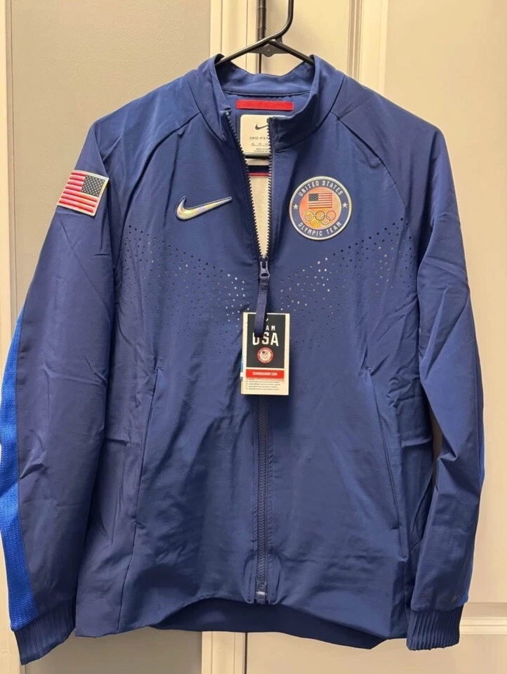 Mujer Nike Oficial Podio Olímpico Chaqueta Foto 2 de 4