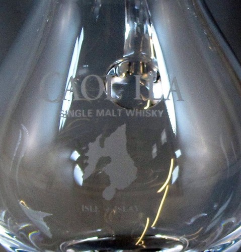 CAOL ILA Islay Whisky Water Jug Scotch Whiskey Man Cave 5.5" Tall Glass Jug - Picture 6 of 7