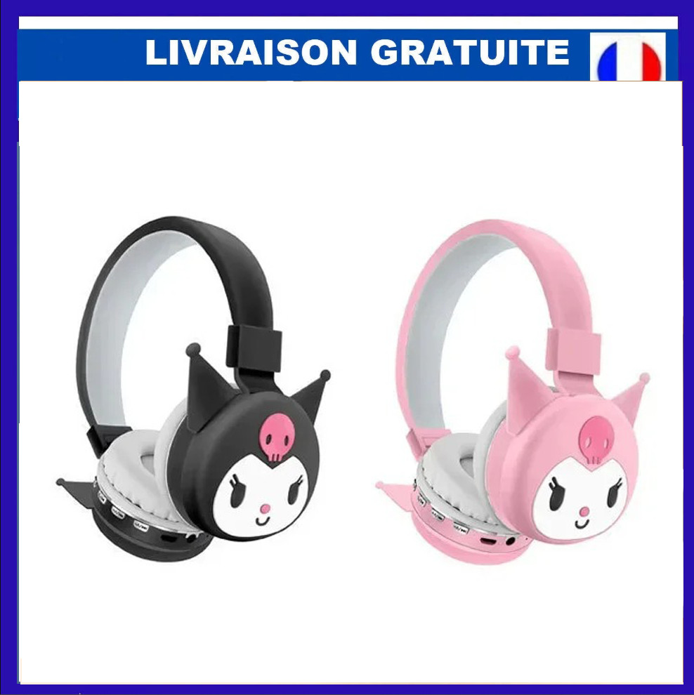 Écouteurs sans fil Kuromi Hello Kitty l'idée cadeau parfaite pour les fans d'anime