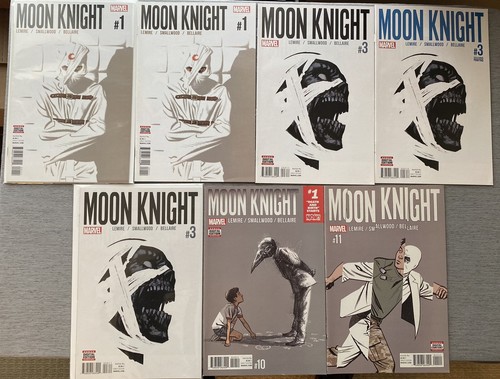 MOON KNIGHT# 1 - 11 (2016) MENTAL HOSP TRAMA IN PERFETTE CONDIZIONI + LEMIRE-SMALLWOOD (7 FUMETTI) - Foto 1 di 11