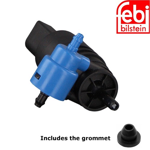 97-21 BMW i3 318ti Z3 2007-13 Mini Windshield Washer Double Pump & Grommet Febi - Picture 3 of 9