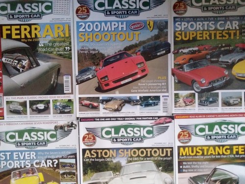 Classic and Sports Car magazine. x11 issues. Year 2007. Missing August issue. - Picture 4 of 4