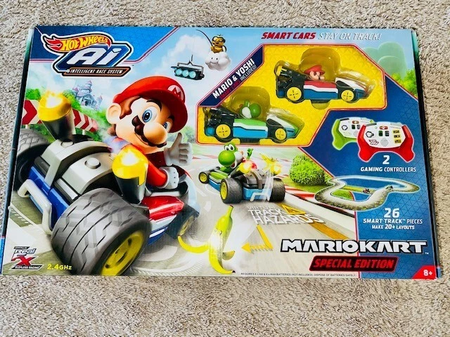 Hot Wheels Mario Kart Replica Vehicles Die Cast Assorted - Ace