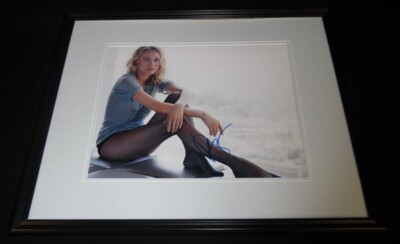 #ad Diane Kruger Signed Framed 11x14 Stockings Photo Troy The Bridge B $149.99
