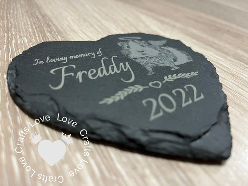 Guinea Pig Gravestone Pet Memorial Plaque Personalised Engraved Pet Loss Stone - Picture 11 of 11