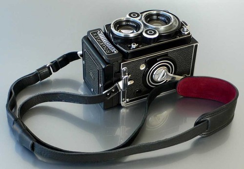 SANGLE LUIGI DELUXE pour ROLLEIFLEX ROLLEI TLR 2.8F,3.5F,TELE++, PINCES AUTHENTIQUES, UPS - Photo 6 sur 10