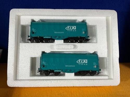 A11-68 ZUGWAGEN - SET MIT 2 WAGEN ZUM ROLLEN - HO-SPUR - MARKLIN HO #47205 - Bild 2 von 12