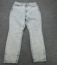 Judy Blue Jeans Womens 13 31 Blue Slim Fit Light Wash Denim Adult FITS 30x28 