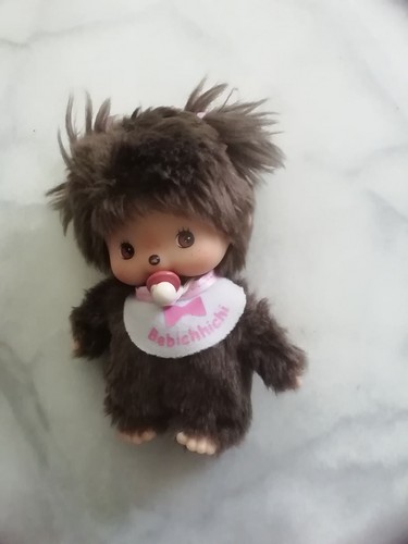Doudou Kiki - Monchhichi Sekiguchi - Peluche Vintage - Super état