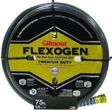 Gilmour 10058050 8-ply Flexogen Hose 5/8-Inch by 75-Foot, Grey