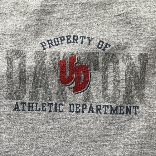Jansport Vintage UD University of Dayton College T-Shirt Grigio Taglia Small FLYERS - Foto 2 di 7