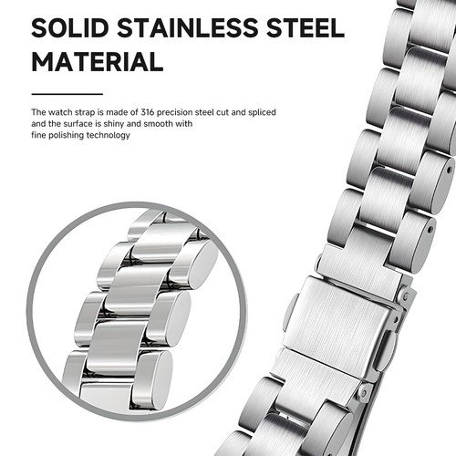 Bracelet bracelet en métal pour montre Samsung Galaxy Ultra 47 mm bracelet en acier inoxydable - Photo 5/28