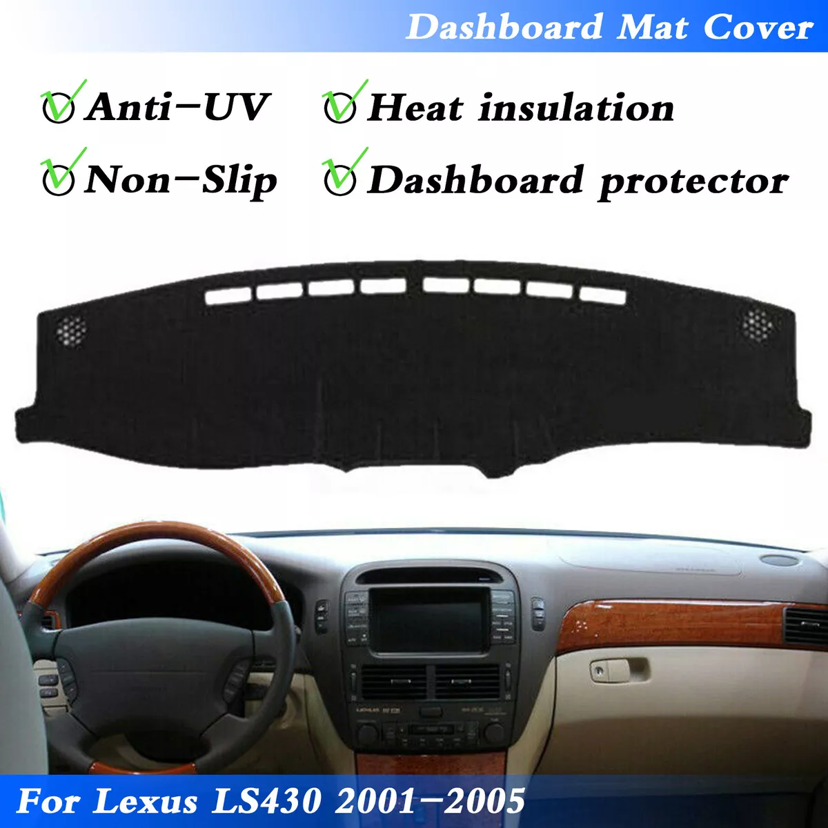 Ls430 on sale dash cover