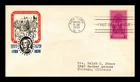 US COVER WASHINGTON INAUGURATION FDC SCOTT 854 TORKEL GUNDEL CACHET