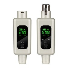 2.4G Microphone Converter UHF Transmitter XLR Transmitter Receiver Adapter5540