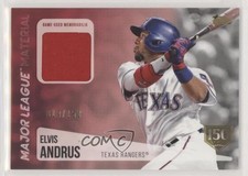 2019 Topps Major League Material Relics 150th Anniversary /150 Elvis Andrus 1z4