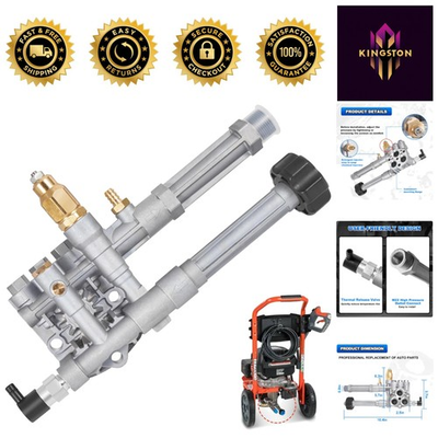#ad Lightweight and Durable AR42940 Pressure Washer Pump Head Kit 5.7x10.4 Inch $77.99