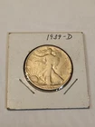 1939-D Walking Liberty Half Dollar 90% Silver US Coin