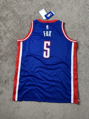 NEW Boys Jersey Nike #5 De’Aaron Fox Sacramento Kings 2024-2025, Size XL 18-20 Y - Picture 2 of 9