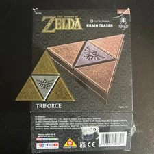 The Legend of Zelda Triforce Puzzle Level 5 Hanayama Brain Teaser Open Box