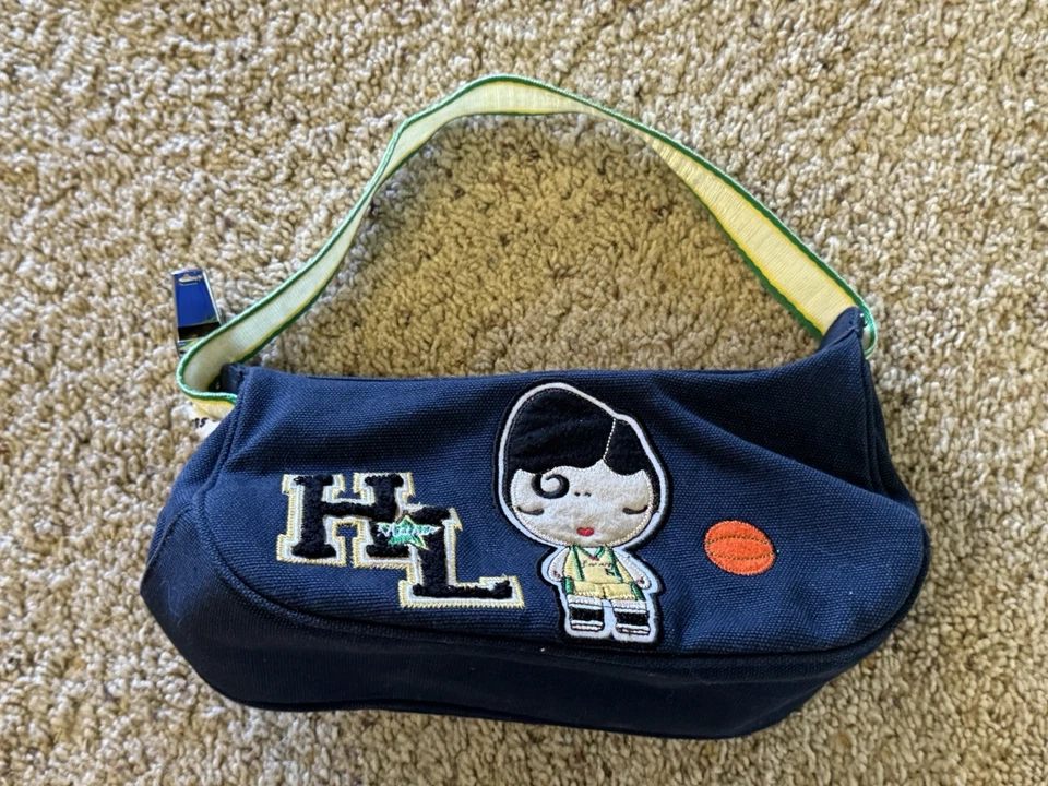 Super Rare Harajuku Lovers Music Blue Bag Purse WhistleY2K Women’s Gwen Stefani - Image 2 of 4