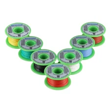 BNTECHGO 26 Gauge Silicone Wire 7 Colors Each 25ft, silicone wire 7 colors 