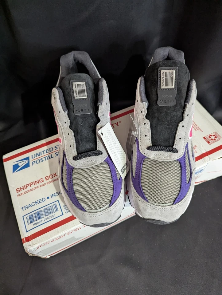 NOVO NA CAIXA 990v4 KITH x United Arrows & Sons cinza rosa tamanho 13 novo sem caixa M990kt4 - Imagem 2 de 4