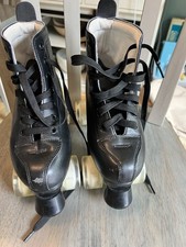 Qual Roller Skates Light Up Wheels Quad Roller Skates Women  s 6