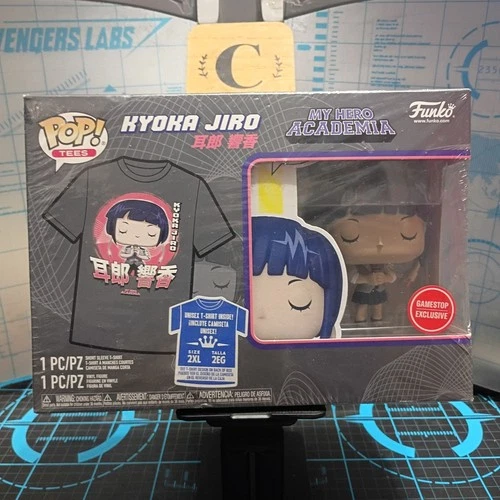 Funko Pop! My Hero Academia Kyoka Jiro Tee Bundle Size 2xl GameStop Exclusive