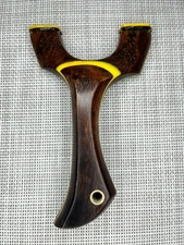 Custom Handmade. Hunting Slingshot. OTT. 90mm. Left Hand Hold. UV
