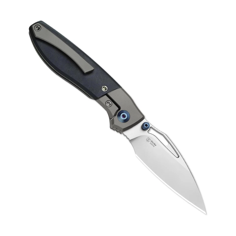 Kizer Shrike EDC Folding Pocket Knife S45VN Blade Titanium & Richlite Handle - Image 3 of 4