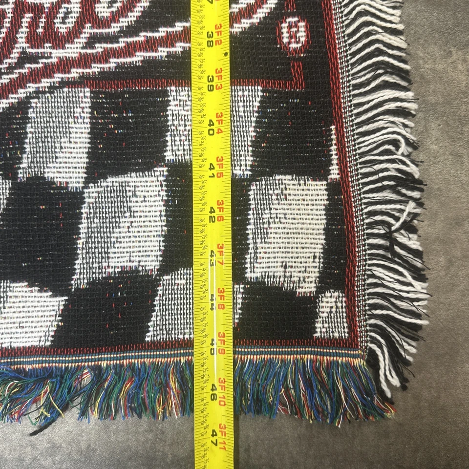 Manta de tapiz vintage Dale Earnhardt 3 GM Goodwrench Monte Carlo 60x46 Foto 4 de 4