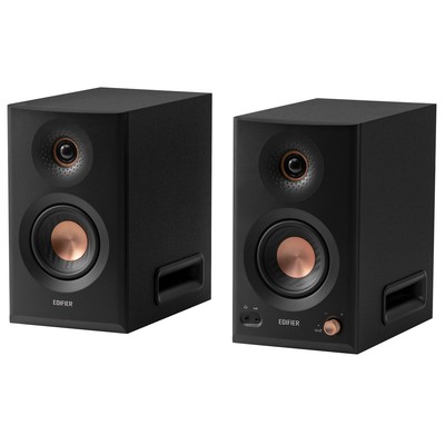 110W MR5 Powered 2.0 Studio Monitor Speaker Set, 5'' Woofers, Hi-Res Audio, Pair