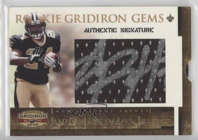2007 Donruss Gridiron Gear Gems 62/100 Antonio Pittman #214 Rookie Auto RC 0hn