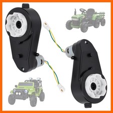 2Pcs Powered Wheels Motor 12V 40000RPM Kids Ride On Car Gearbox Motor Powered...